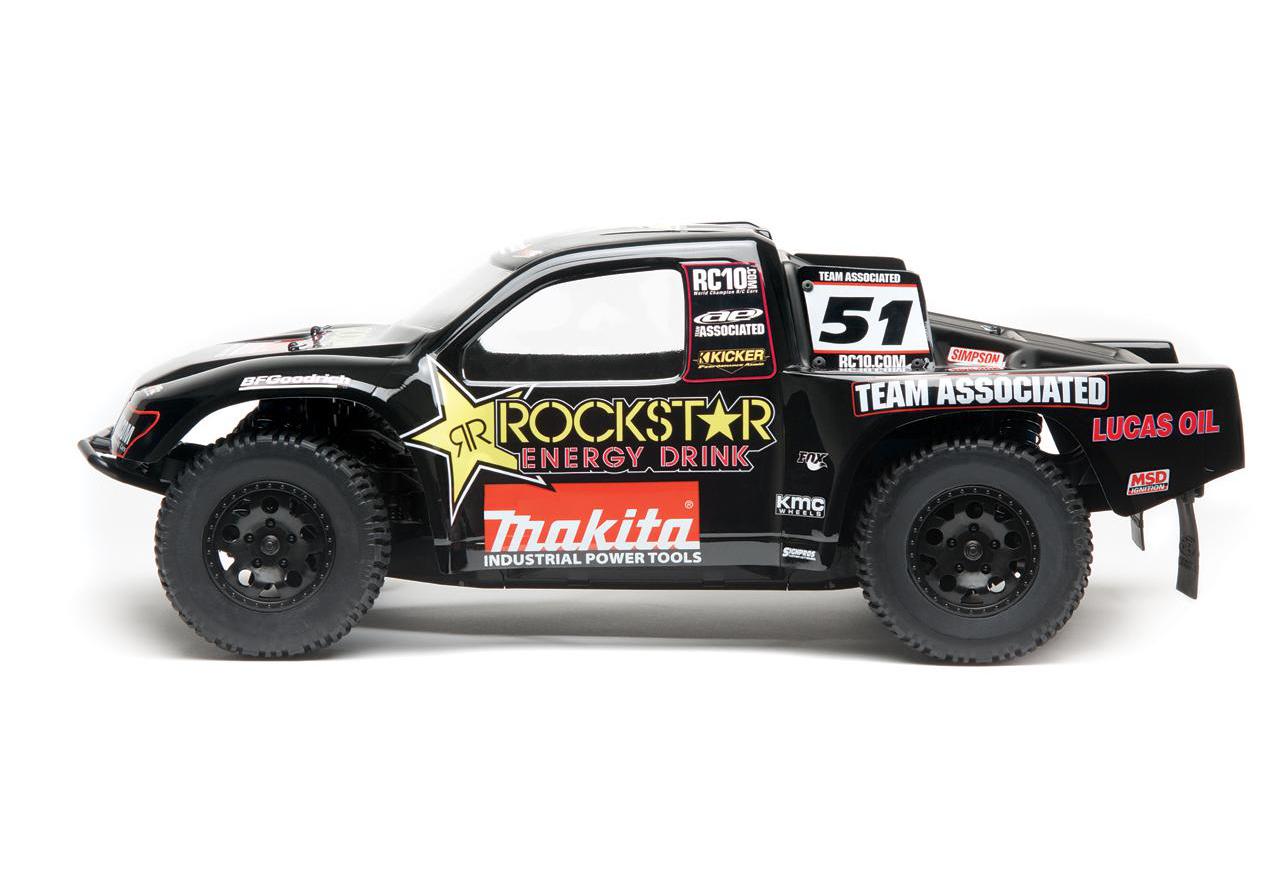 Машина радиоуправляемая Asso SC10 4x4 Rockstar/Makita - Ралликросс 1/10