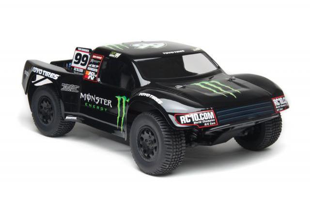  1/10 - SC10 4x4 RTR, Monster Energy (2.4, !)