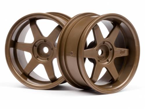 TE37 WHEEL 26mm BRONZE (6mm OFFSET)   1/10