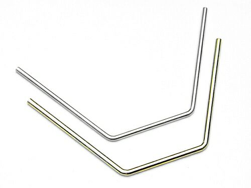 REAR SWAY BAR SET (2.2MM SILVER/2.6MM GOLD)