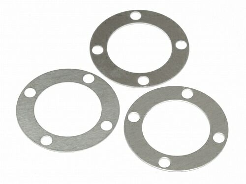   () DIFF CASE WASHER 0.7MM (ALUMINIUM/3PCS)