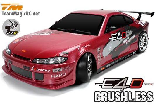  1/10  E4D S15 RTR (Brushless Spec.)